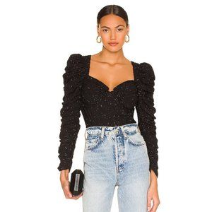 ASTR the Label Caldwell Top Black NWT